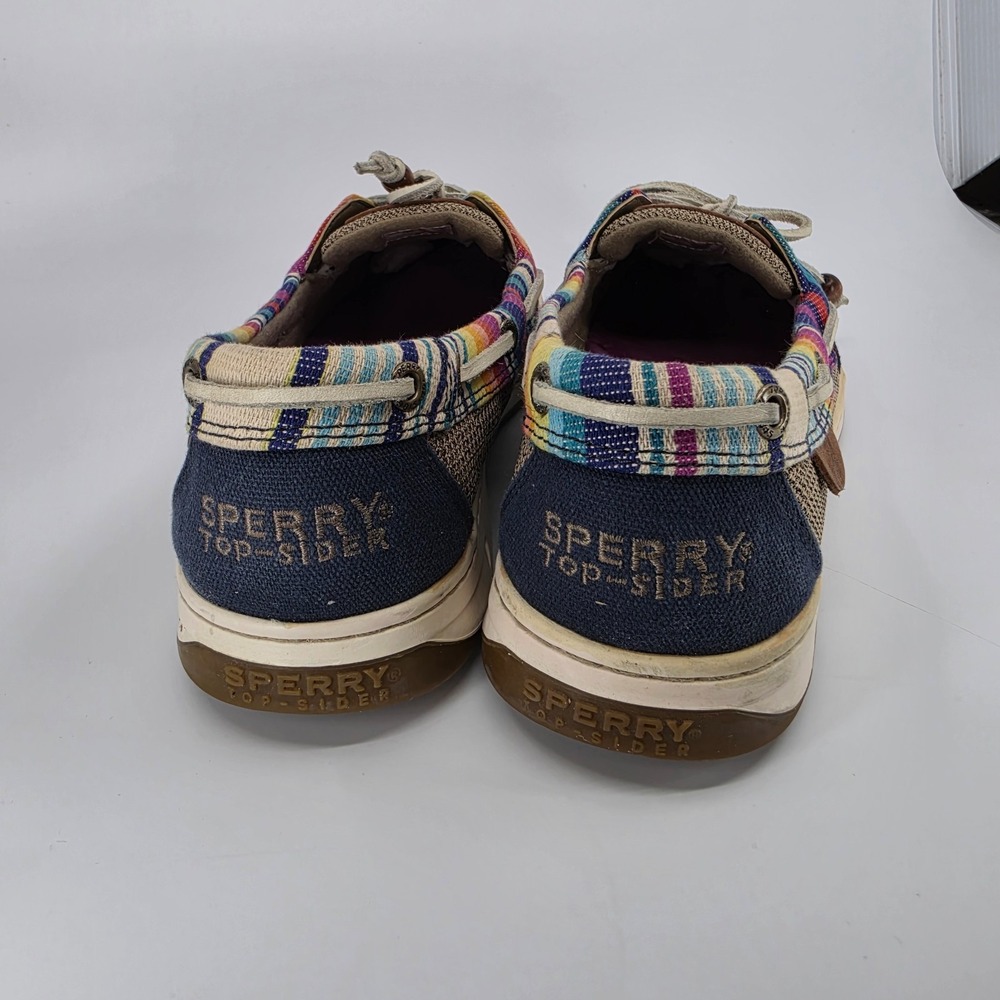 Sperry Topsider Women's Southwest Pattern Boat Shoe, Size 10M Multicolor Rainbow - Picture 6 of 11
